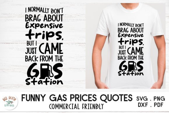 Review: Funny High Gasoline Prices Quote SVG for Embroidery