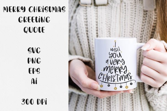 Review: Merry Christmas Greeting Quote SVG File
