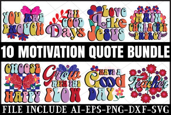Review: Motivation Quote Svg Bundle for Embroidery