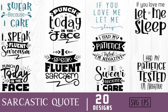 Review: Sarcastic Quote SVG Bundle for Embroidery