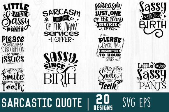 Review: Sarcastic Quote SVG Bundle for Embroidery