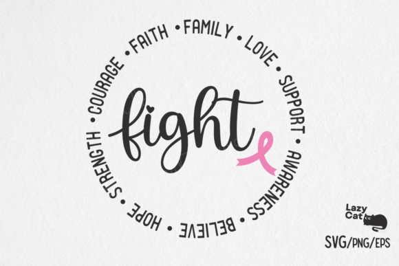 Reviewing the Breast Cancer Fight Quote SVG Design