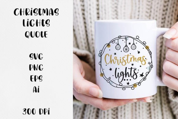 Reviewing the Christmas Lights Quote SVG for Embroidery