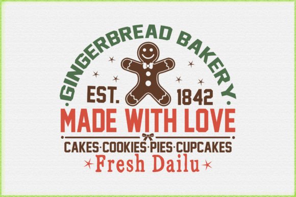 Reviewing the Gingerbread Bakery Christmas SVG D