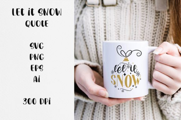 Reviewing the Let It Snow Christmas Quote SVG for Embroidery